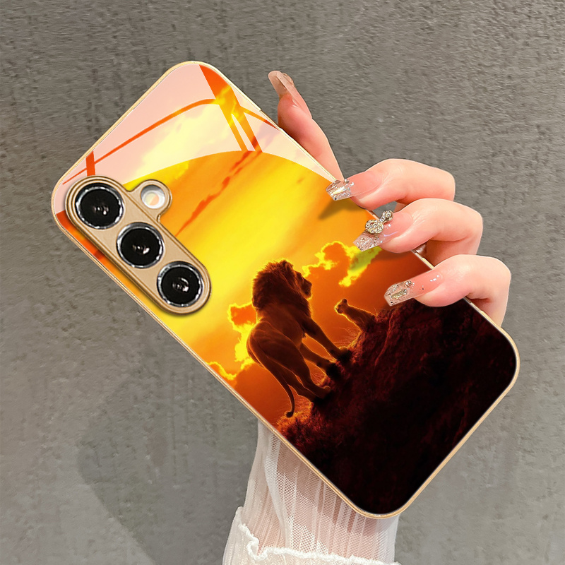 غطاء هاتف زجاجي بنقشة أسدية وش - مراجعة Samsung Galaxy S24 وسعره