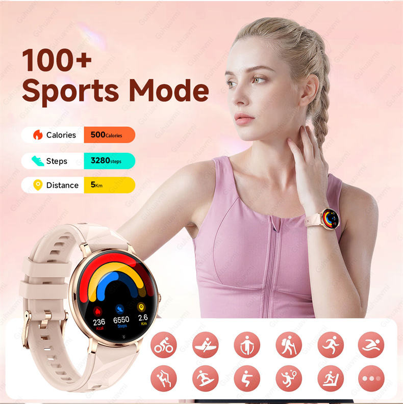 ساعة ذكية نسائية جديدة لعام 20 - مراجعة Smartwatch Custom وسعره