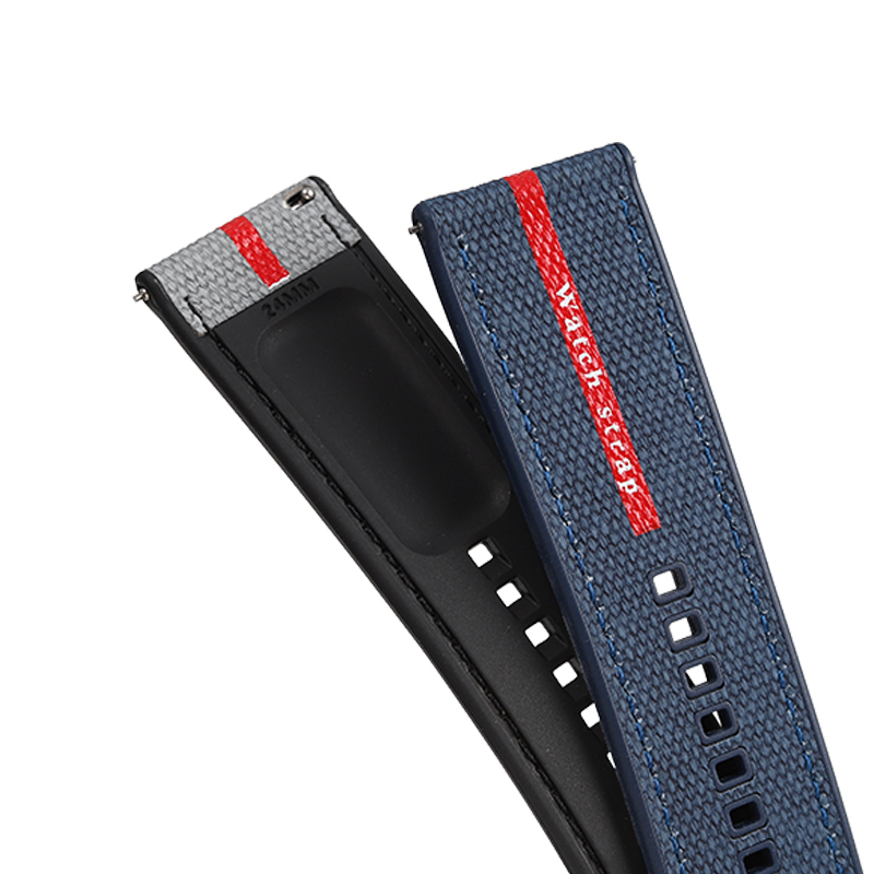 حزام ساعة من السيليكون/النايلو - مراجعة Rugged Sport Strap وسعره
