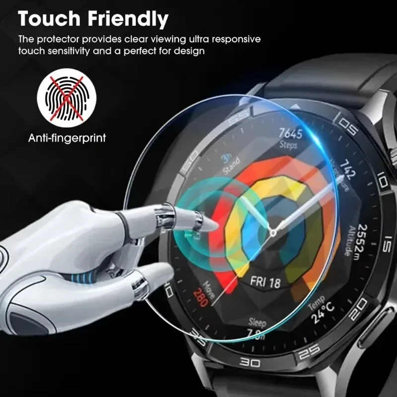 واقي شاشة زجاجي لساعة هواوي GT - مراجعة Titan Smartwatch Accessories وسعره