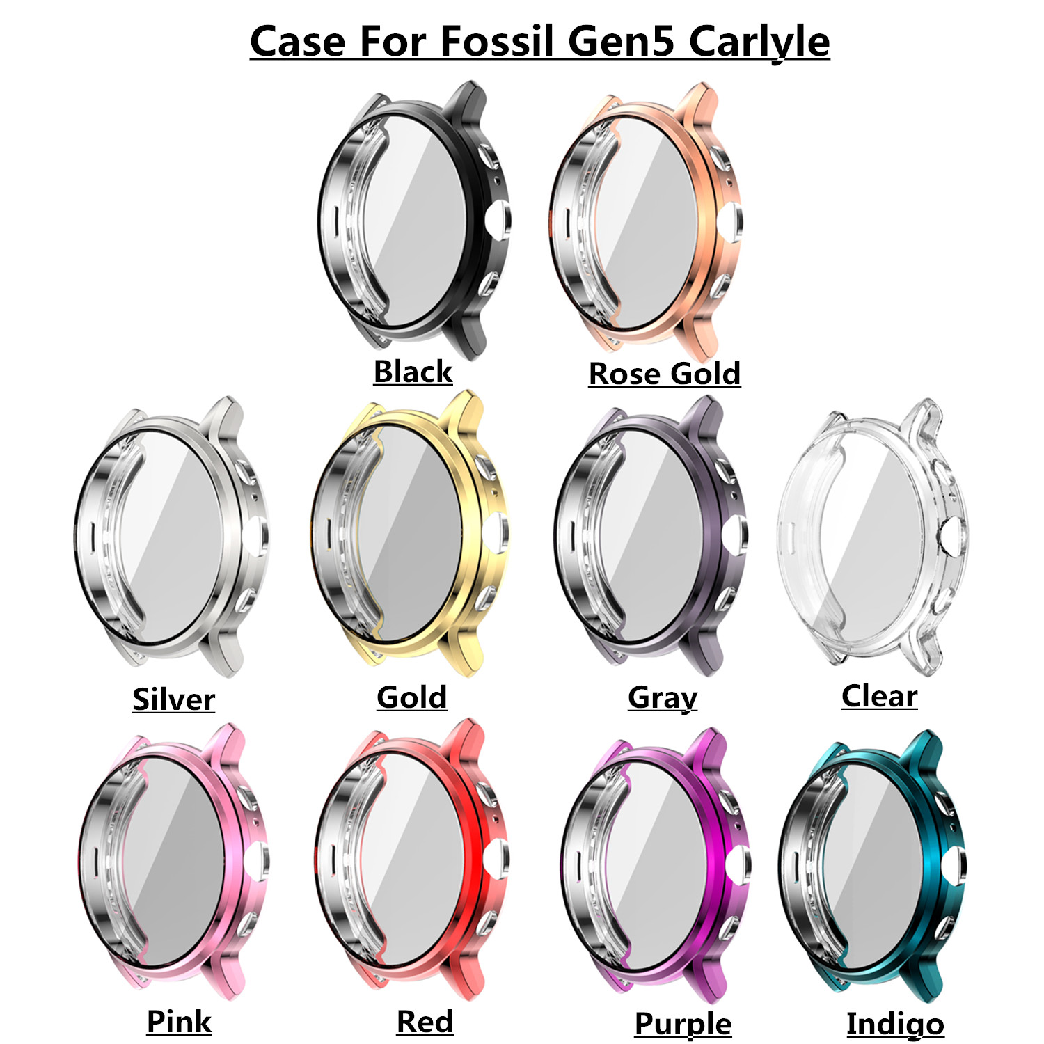حافظة حماية من البولي يوريثان  - مراجعة Fossil Smartwatch Accessories وسعره
