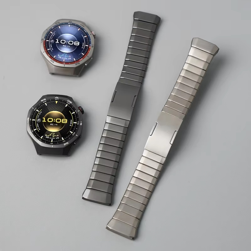 حزام معدني فاخر لساعة هواوي وا - مراجعة Titan Smartwatch Accessories وسعره