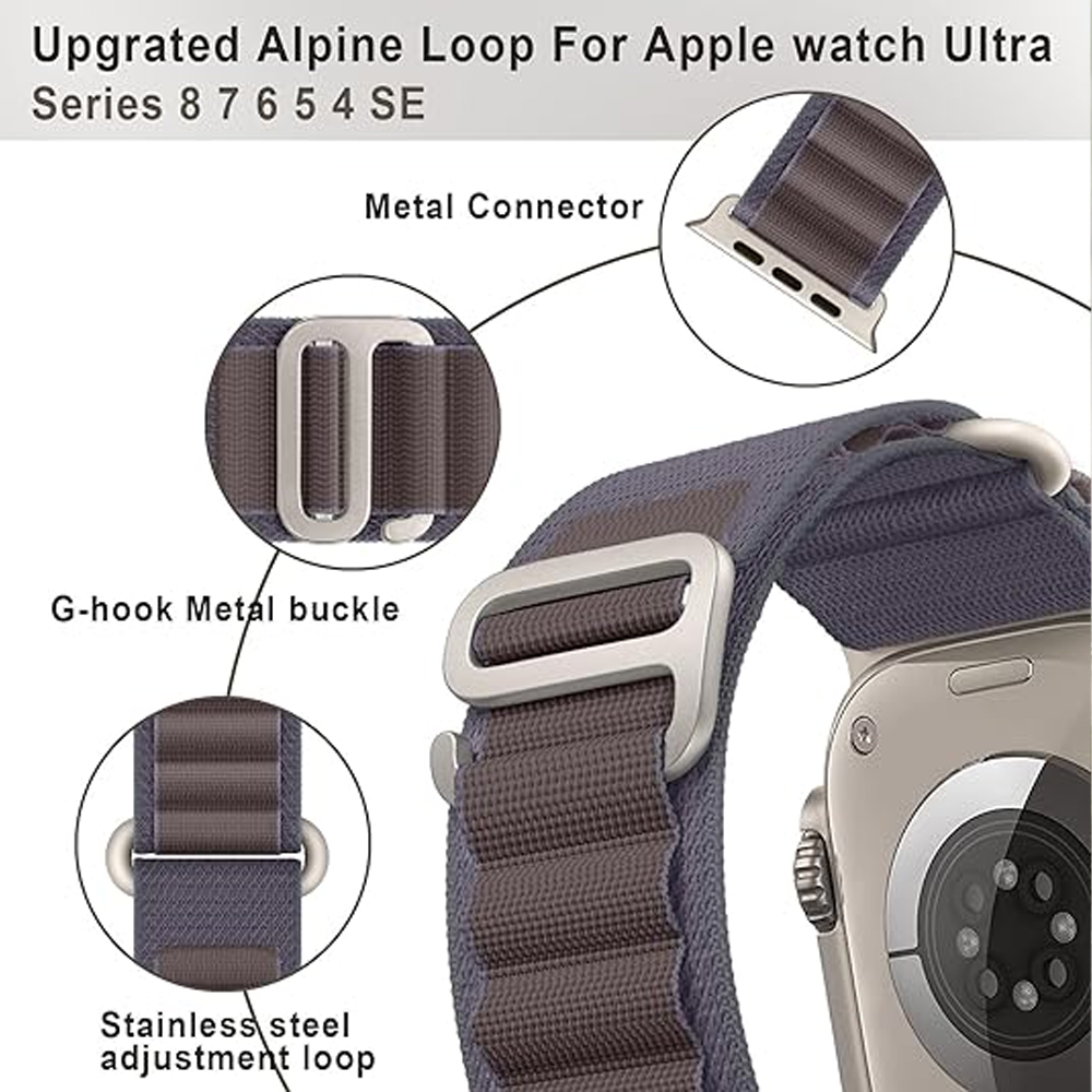 حلقة ألبين للساعة فائقة الفرقة - مراجعة Rugged Sport Strap وسعره