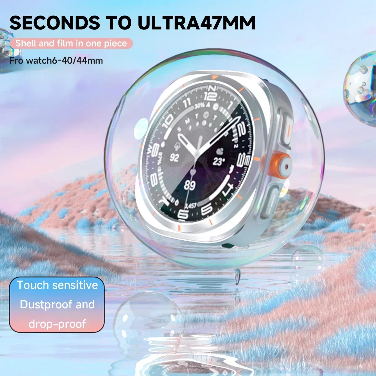 واقي شاشة من الزجاج المقسى لسا - مراجعة Samsung Smartwatch Accessories وسعره