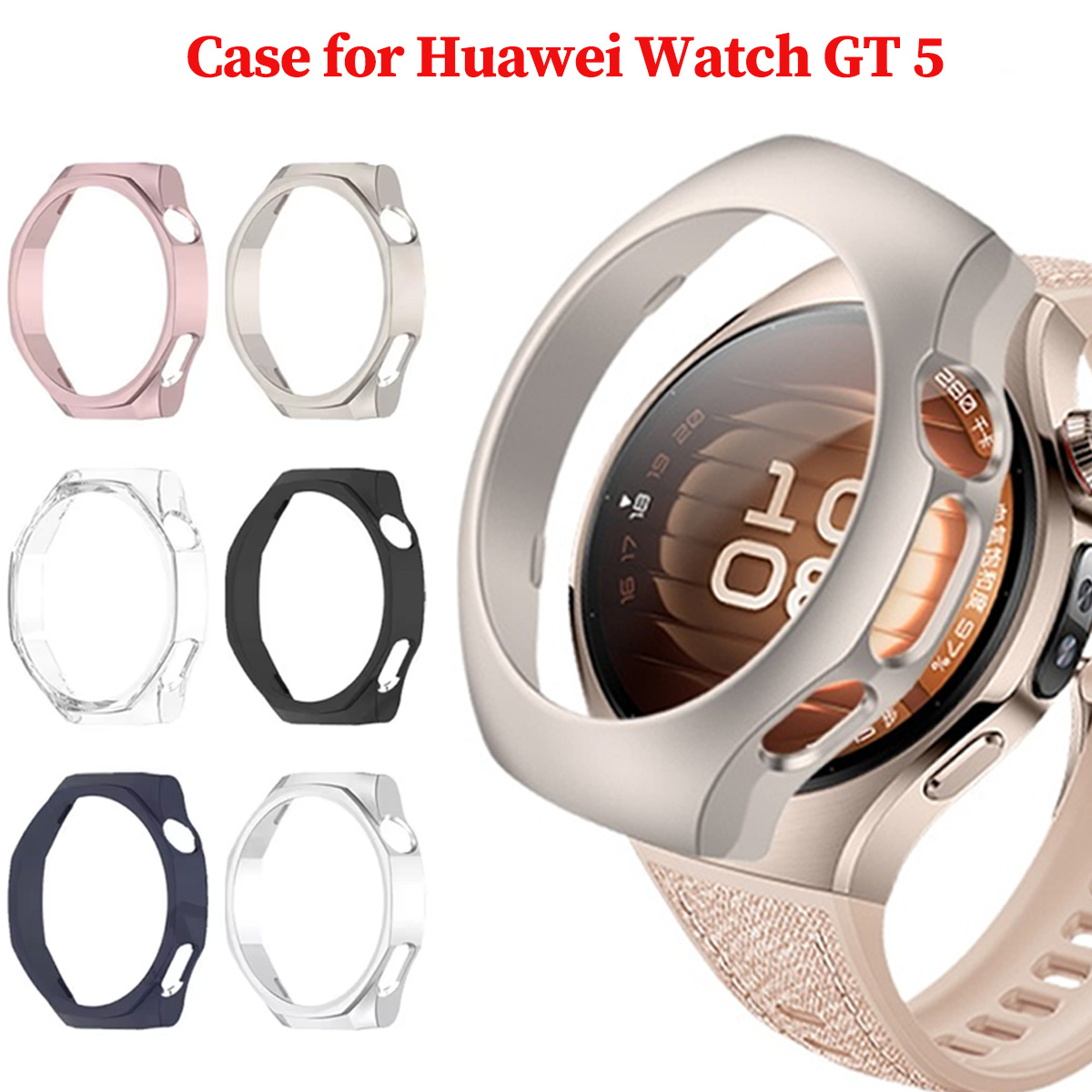 حافظة لهاتف هواوي ساعة GT 5 42 - مراجعة Titan Smartwatch Accessories وسعره